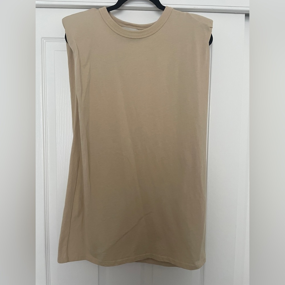 Sleeveless Mini Dress.